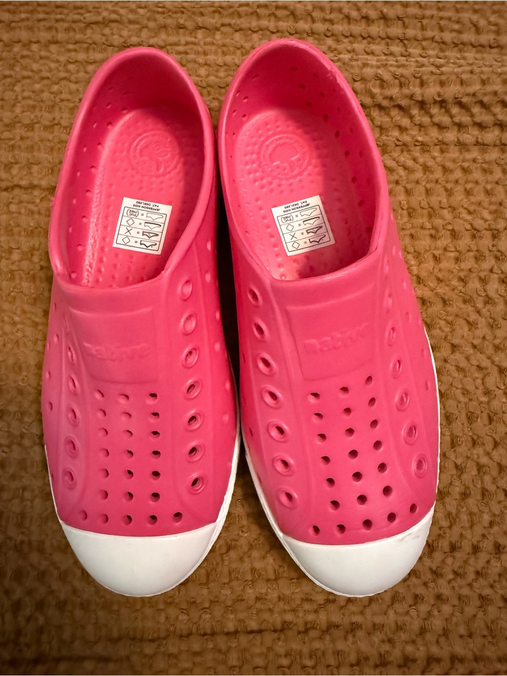 NWOT Pink Native Shoes
